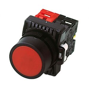 Push Button - Flat Momentary Switch Ø 22~25 mm 1a 1b Green, ARF-F112G