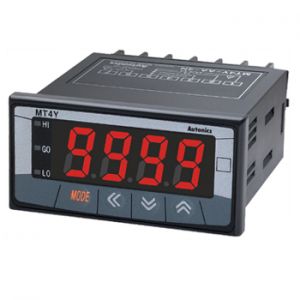 Digital Panel Meters - DIN W72xH36mm DC Voltage 4-DGT, MT4Y-AV-4N