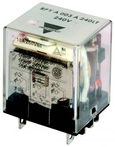 Carlo Gavazzi Relay Industrial 4CO 10A 14 Pin 9Vdc, RPYA0049  (Image is for illustration only, actual product may vary subject to model number selected).