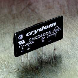 Crydom Solid State Relay, PCB 1-Phase SIP ZS 10A, CMX60D10