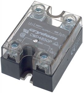 Crydom Solid State Relay, 1-Phase ZS, 50A 480 VAC SCR Output EMC & Overvoltage, CWD4850P