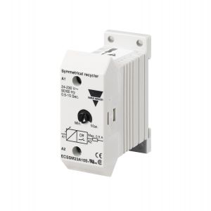 Carlo Gavazzi Timer Symmetrical Recycler Din-Rail/Screw ECSSM23A10M (Images is for reference only, actual product refer specification).