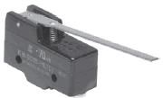 Koino Micro Switch 15A SPDT Long Hinge Lever Screw Terminal, KH-9015-HLL