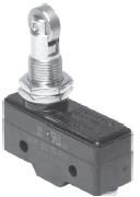 Koino Micro Switch 15A SPDT Panel Mount Roller Plunger Screw Terminal, KH-9015-RP
