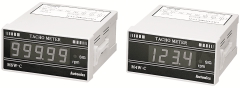 Autonics Panel Meters - Tachometer 4 Digits DIN W96xH48mm, 100-240VAC, Indicator, M4W-C