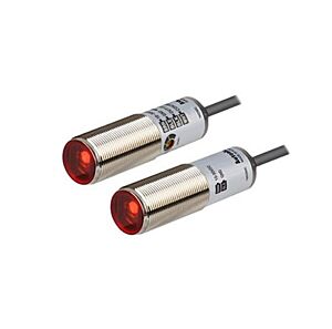 Autonics Photoelectric M18 Through Beam Sensor BRQM5M-TDTA-P (Image is for illustration only    actual product may vary subject to model number selected).