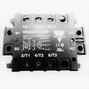 Carlo Gavazzi Solid State Relay 2-Phase IO-Reversing RR2I4030HDP (Images is for reference only, actual product refer specification).