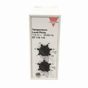 Carlo Gavazzi Monitoring Relay Temperature PT100 Plug-In ST125230100 (Images is for reference only, actual product refer specification).