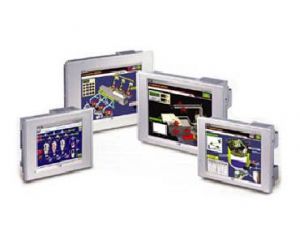LS Display Touch Panel (HMI) - 5.7" Mono Blue LCD, DC24V, Win CE, 10MB Data Logging, XP30-BTA/DC